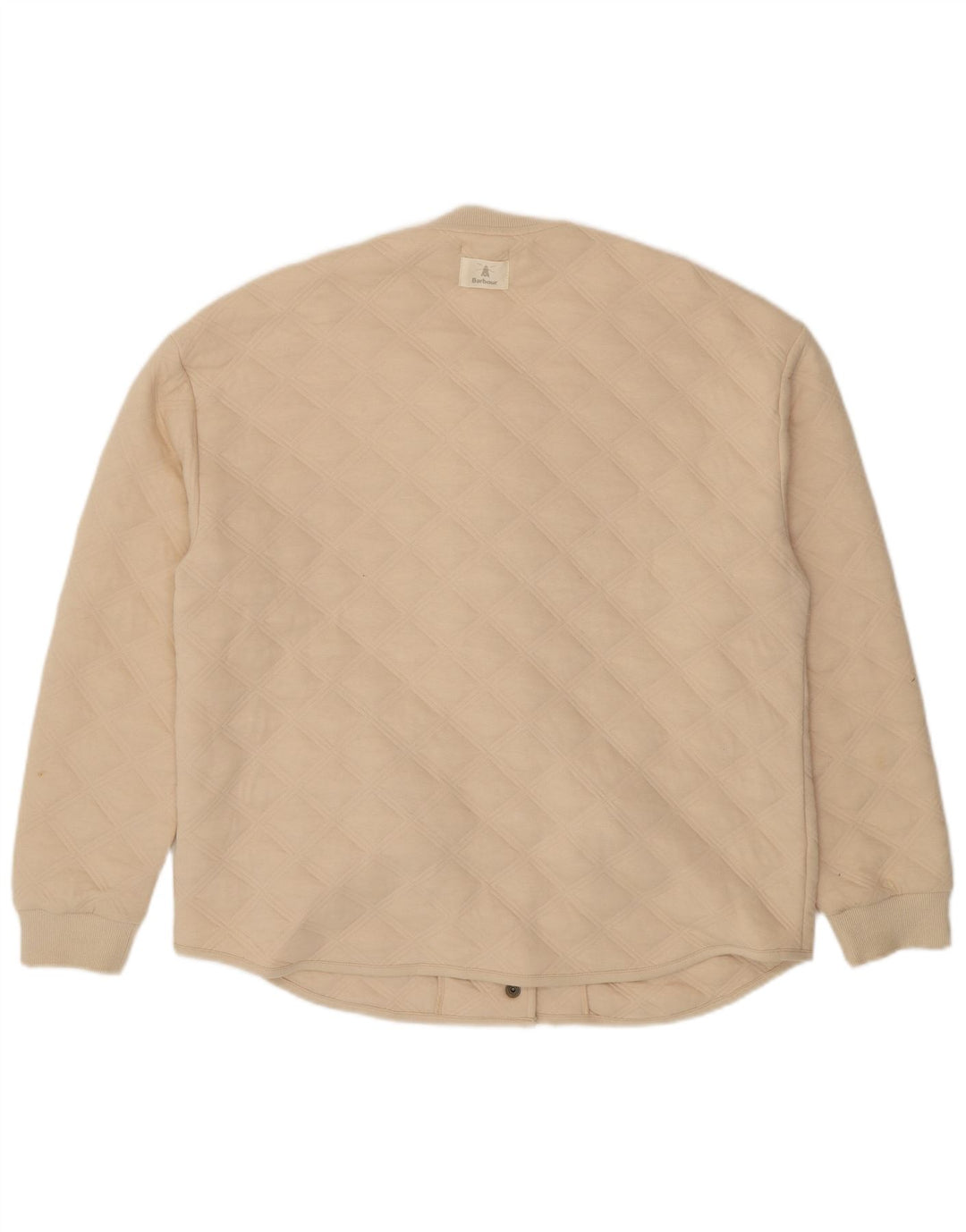 Jachetă supradimensionată pentru femei Barbour UK 10, bumbac, bej