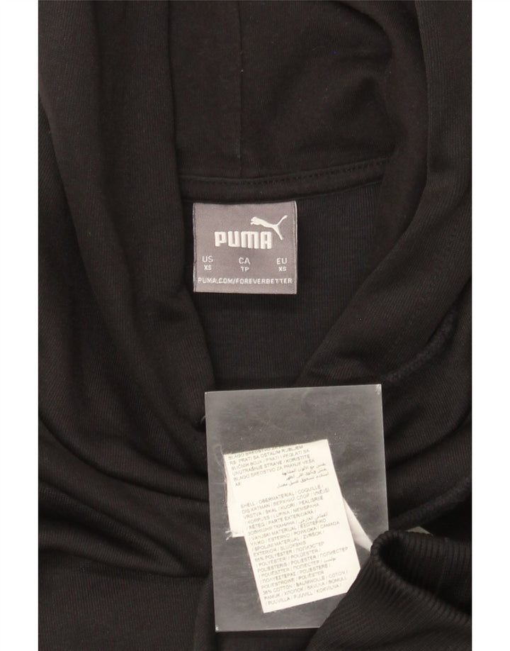 Pulover pentru bărbați Puma Graphic Hoodie XS poliester negru