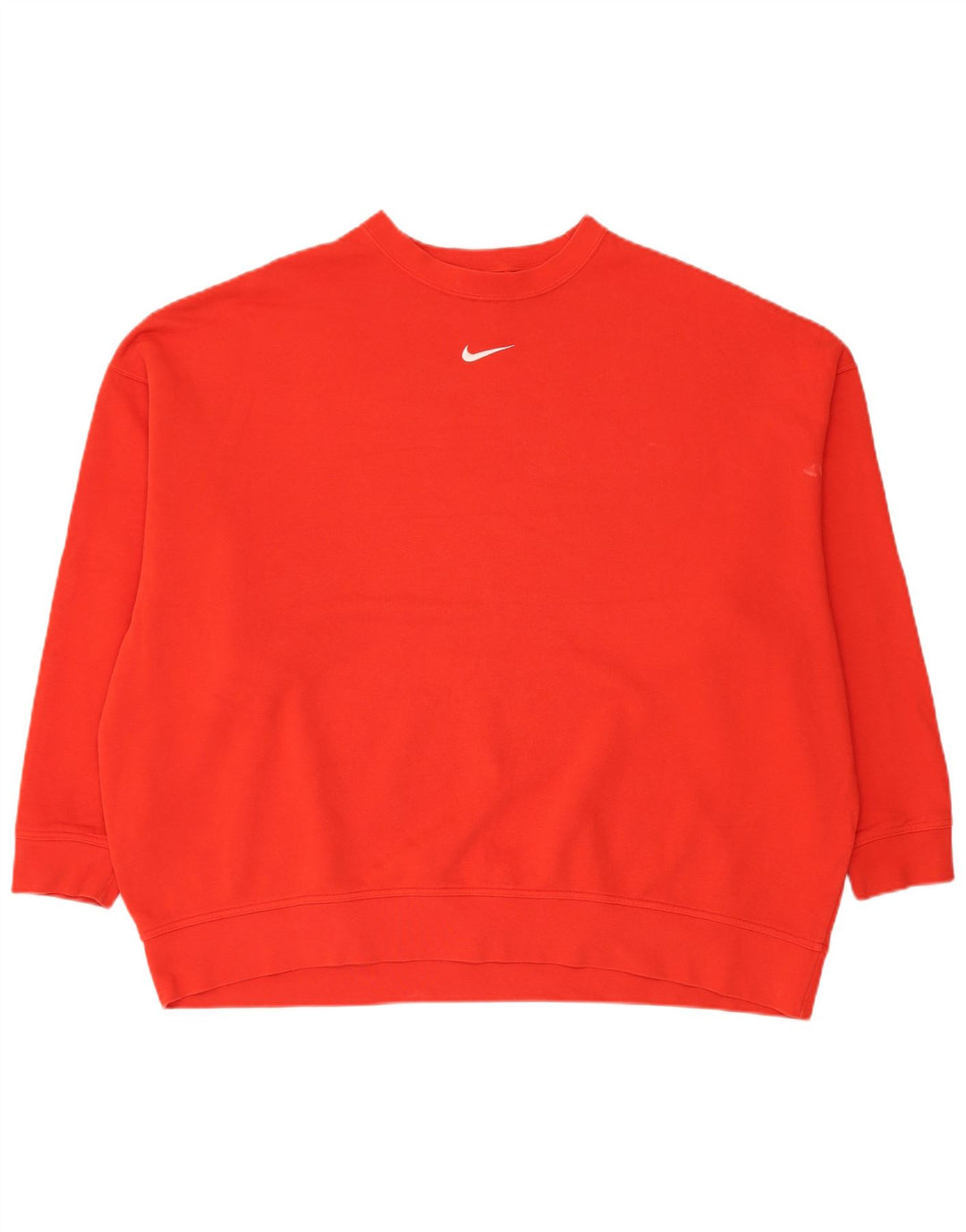Hanorac pentru bărbați Nike, cu o formă lejeră, din bumbac roșu mediu