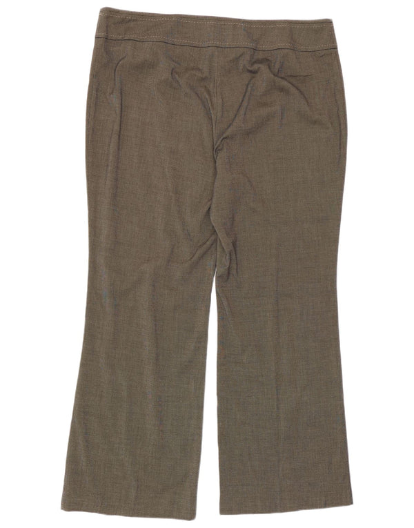 Marks & Spencer Pantaloni casual Bootcut pentru femei UK 20 2XL W40 L30 Maro