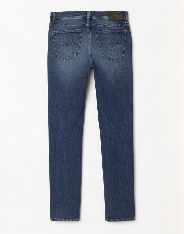 Blugi Diesel Kakee Distressed Carrot Slim W29 L32 Bumbac albastru pentru femei