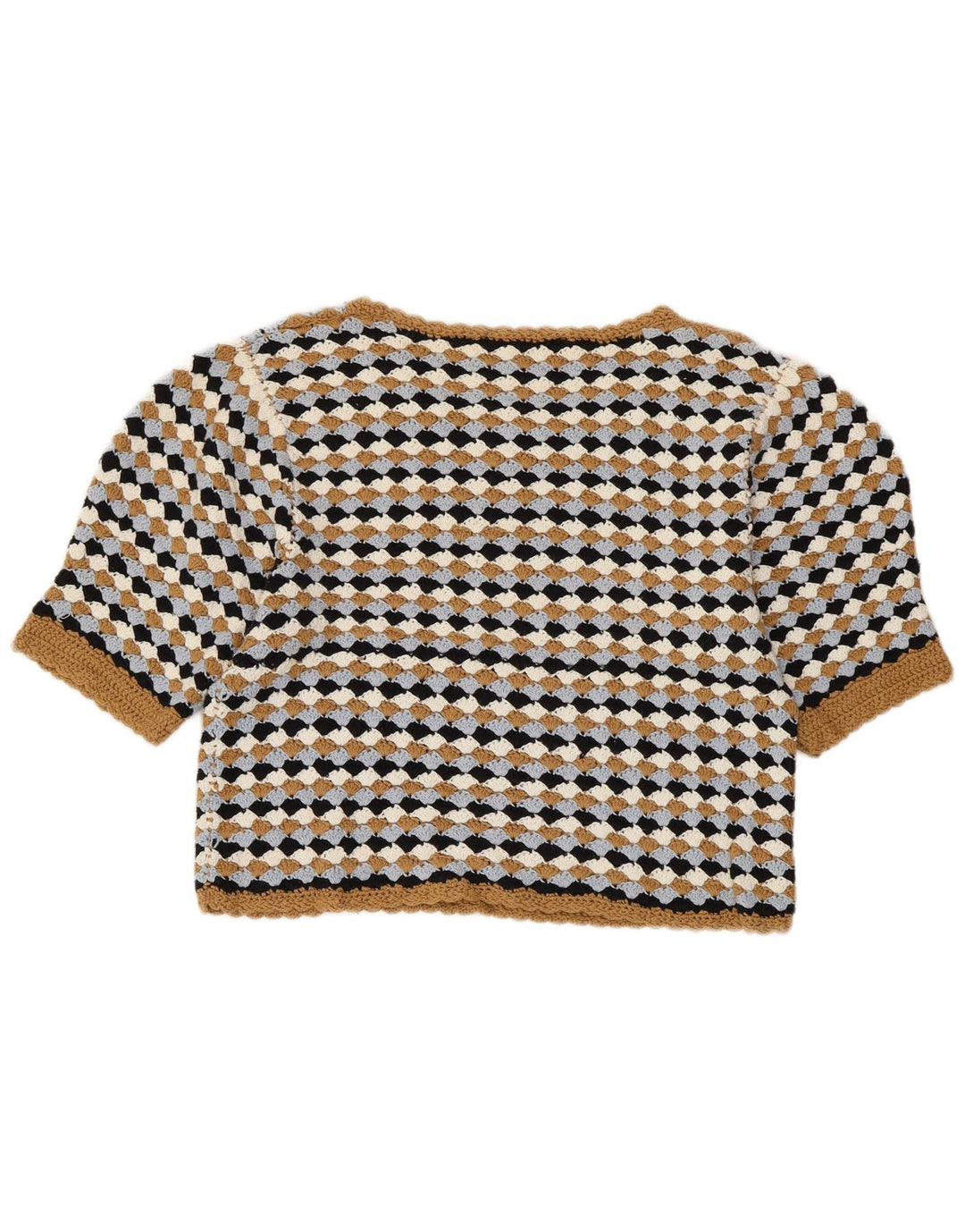 Pulover de damă ZARA cu gât de barcă, mare, multicolor