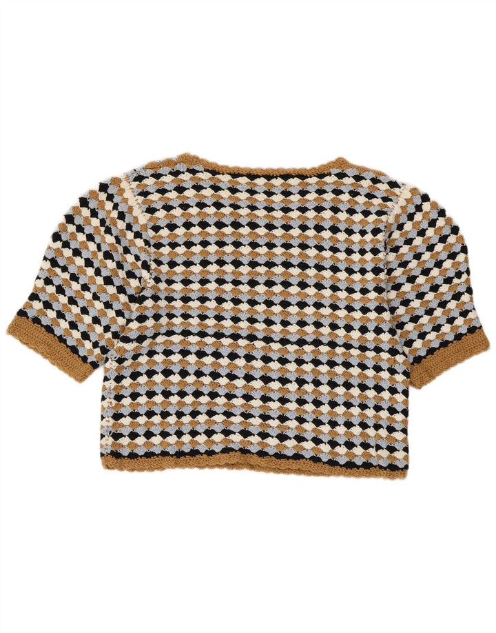 Pulover de damă ZARA cu gât de barcă, mare, multicolor