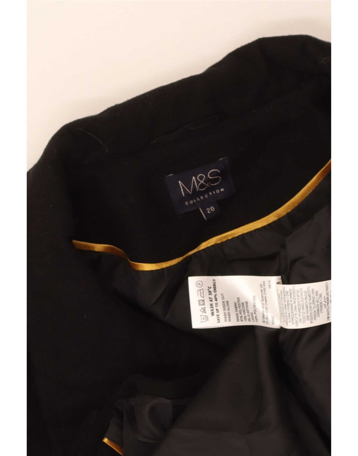 Geacă bomber pentru femei Marks & Spencer UK 20 2XL Poliester negru