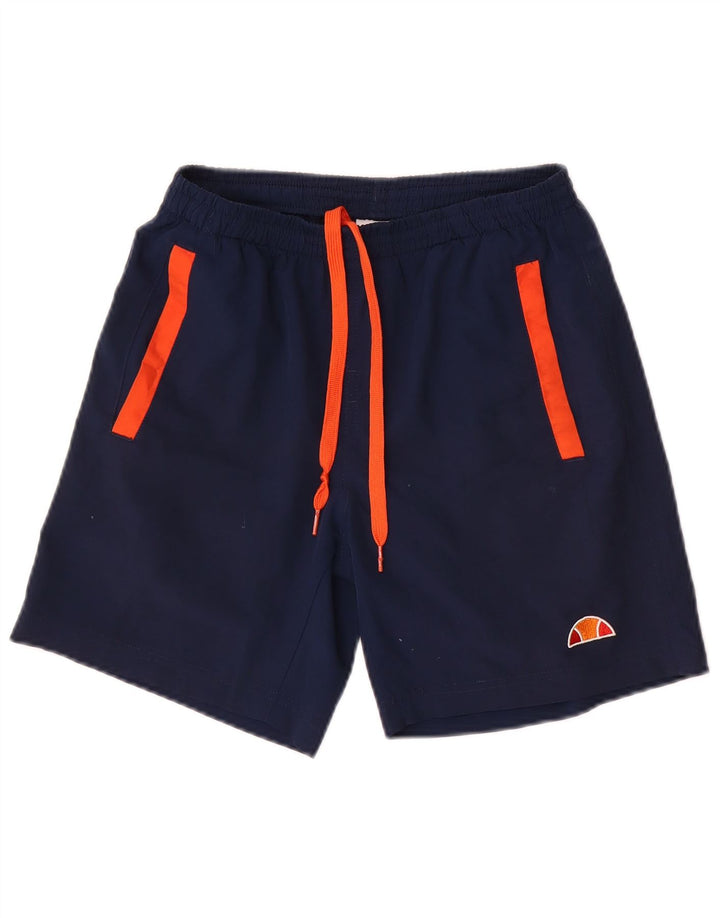 Pantaloni scurți sport Ellesse pentru băieți 11-12 ani poliester bleumarin