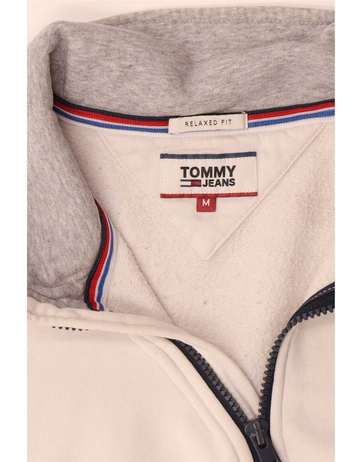 Haorac pentru bărbați Tommy Hilfiger, cu fermoar și gât, Pulover Medium Gri Colorblock
