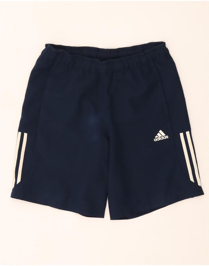 Pantaloni scurți sport Climalite ADIDAS pentru bărbați, poliester, albastru mic
