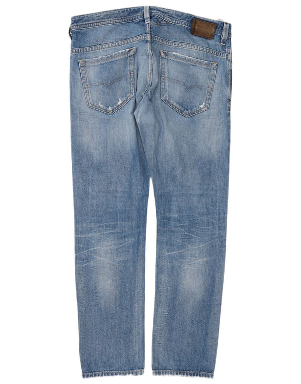 Jeans skinny pentru bărbați Diesel Thavar Slim W34 L30 Bumbac albastru