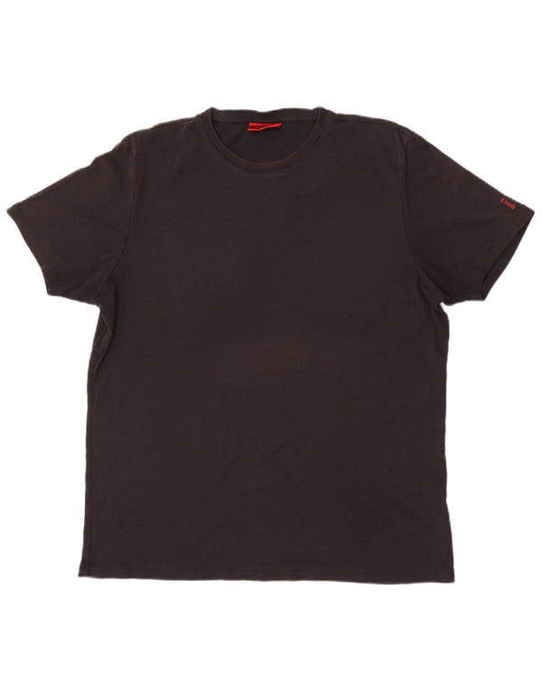 Tricou pentru bărbați Hugo Boss Top 2XL bumbac negru