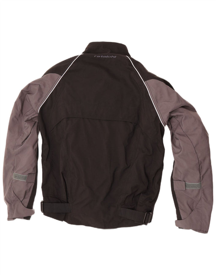 Jachetă RS Taichi Graphic Racer pentru bărbați UK 38 Medium Black Colorblock Nylon