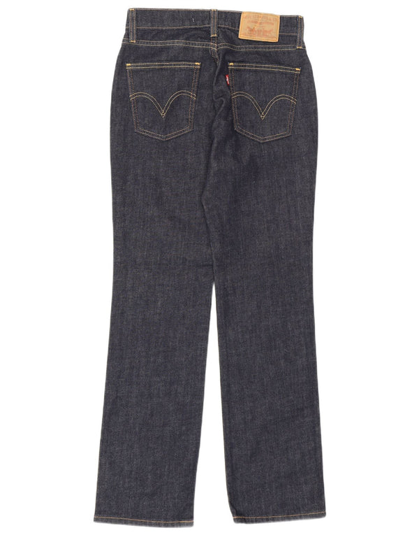 Blugi drepti 528 pentru femei Levi's W27 L30 bumbac bleumarin