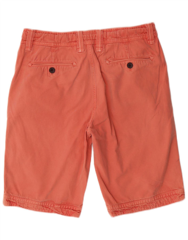 FAT FACE Pantaloni scurți chino pentru bărbați W32, bumbac roz mediu
