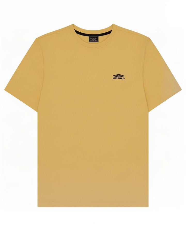 Tricou pentru bărbați Umbro Top Medium Galben Poliester