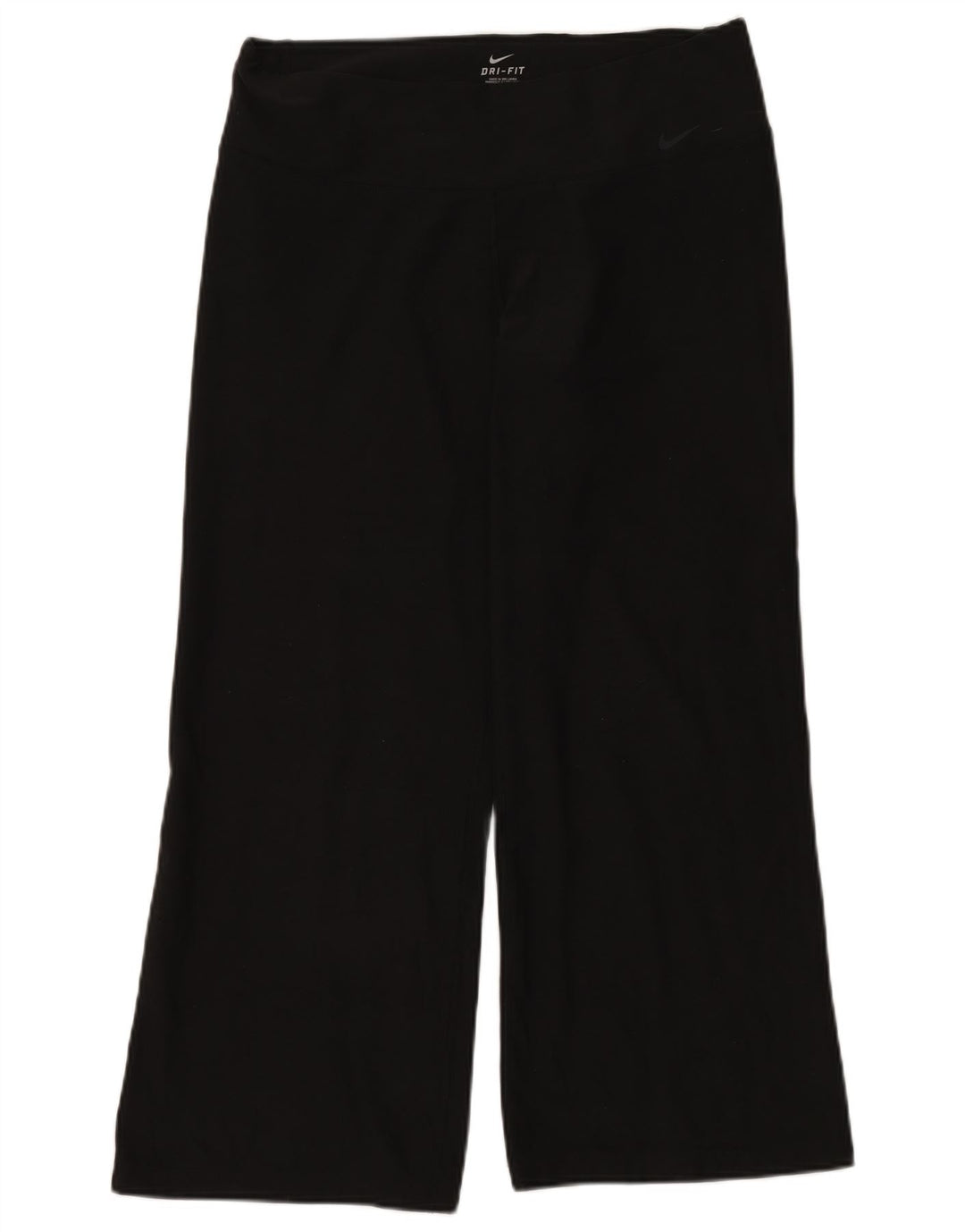 Pantaloni de trening NIKE Dri Fit pentru femei UK 16 Poliester negru mare