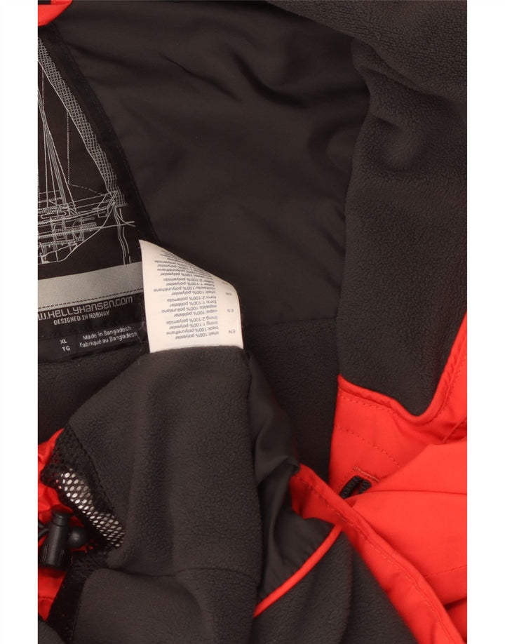Jachetă Windbreaker cu grafică pentru băieți Helly Hansen 13-14 ani XL poliester roșu