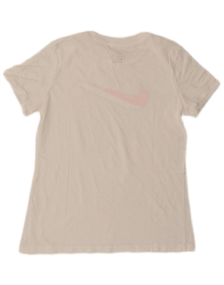 Tricou grafic Nike pentru femei Top UK 10 Small White