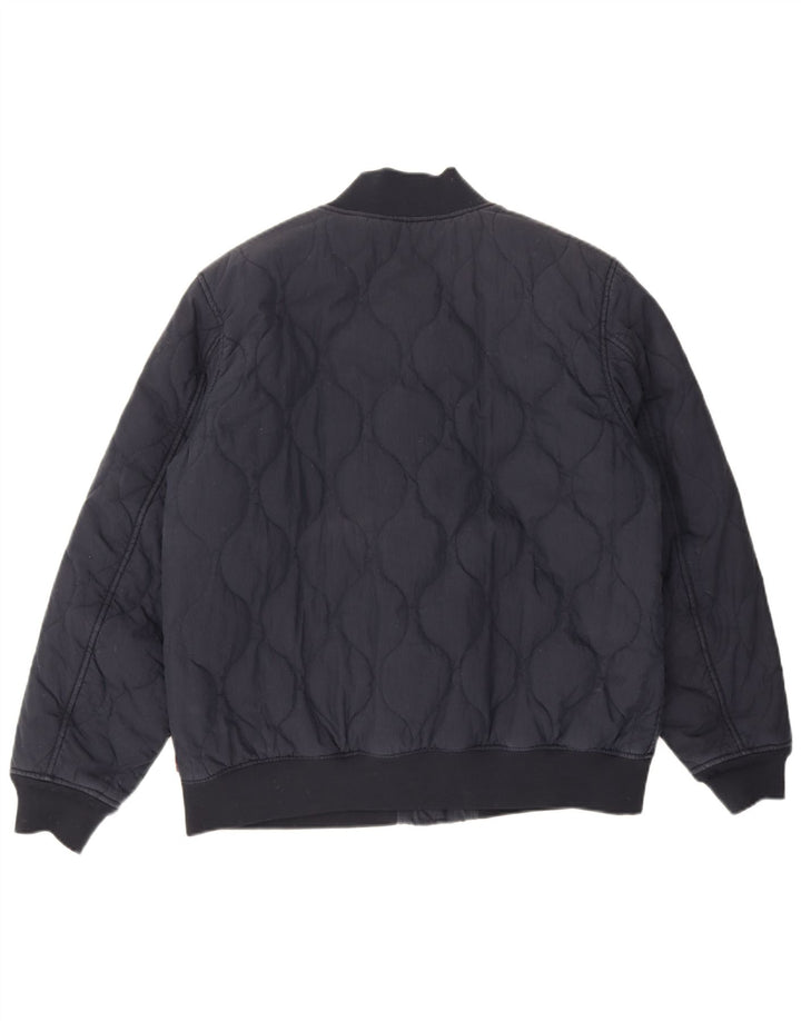 Jachetă Bomber Căptușită pentru bărbați Levi's UK 42 XL Bumbac bleumarin