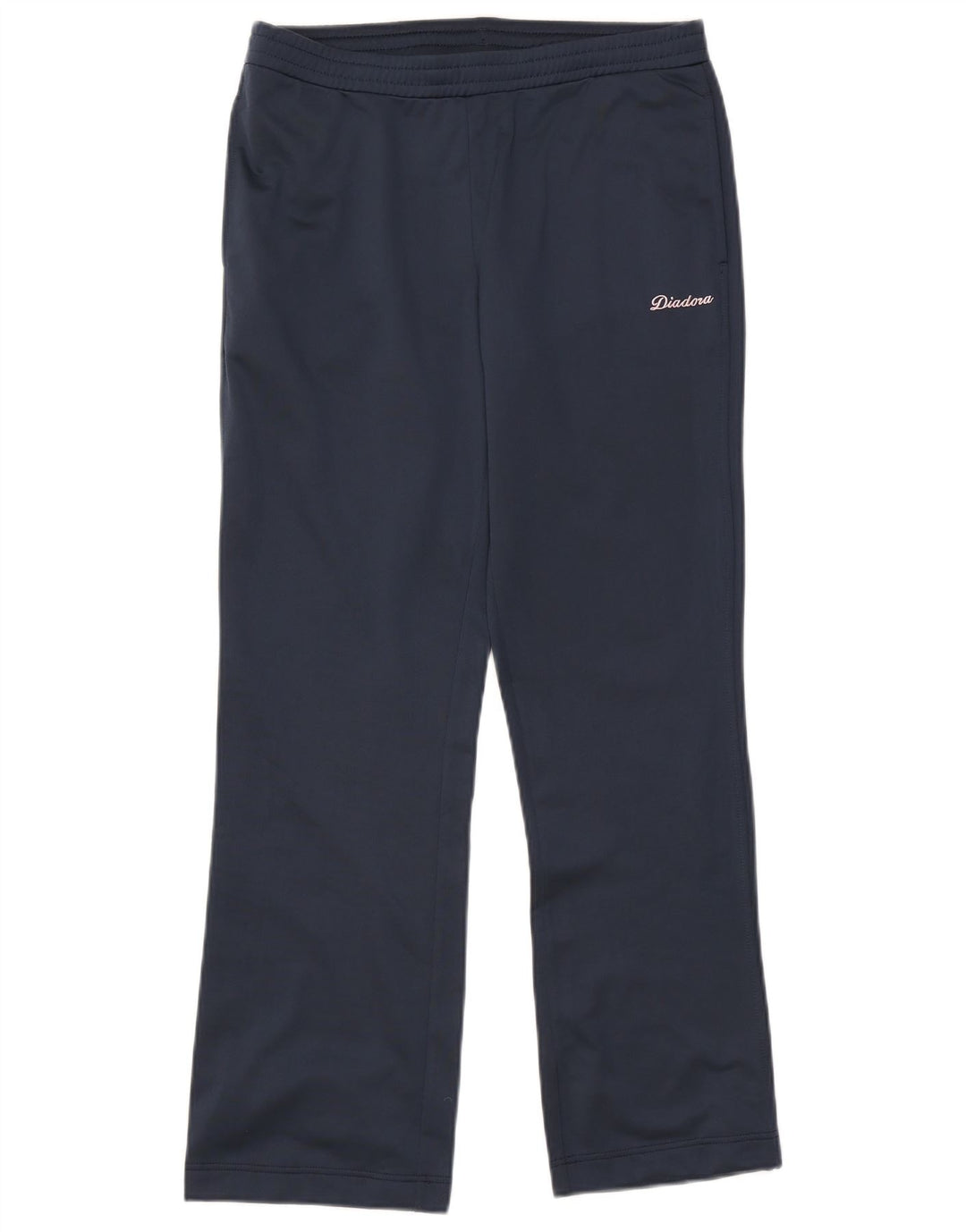 Pantaloni de trening Diadora pentru femei UK 10 Mici, poliester bleumarin