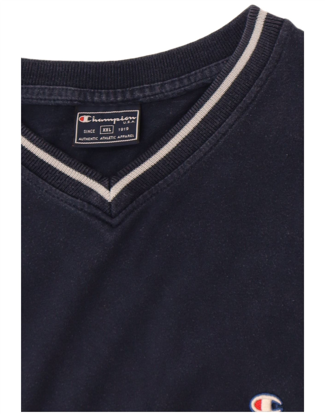 Tricou pentru bărbați Champion Top 2XL Bleumarin