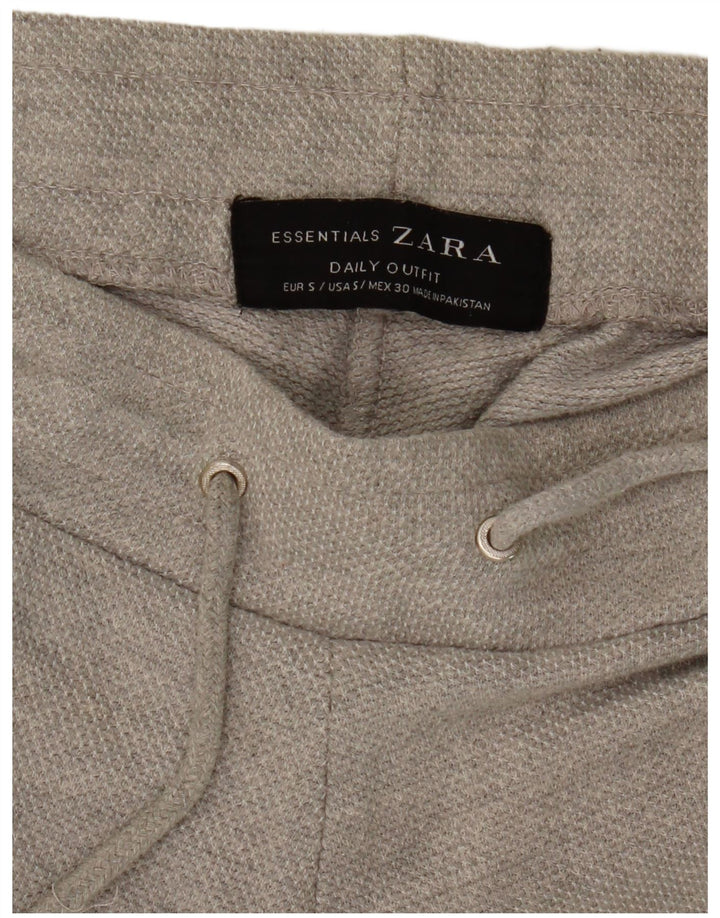 Pantaloni de trening Zara Barbati Joggeri Mici Gri