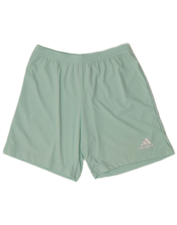 Pantaloni scurți sport Adidas pentru bărbați, poliester mediu verde