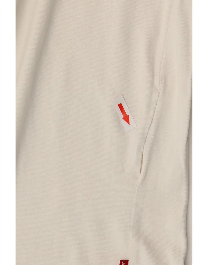 Tricou grafic pentru bărbați Levi's Top Large White