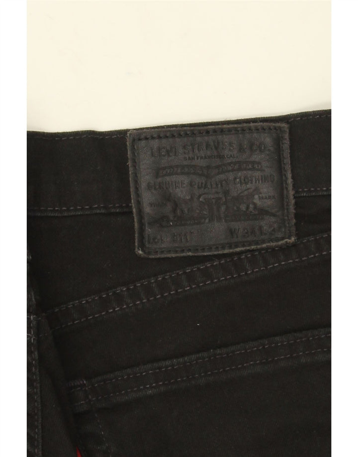Blugi Levi's 511 Slim pentru bărbați W34 L34 bumbac negru