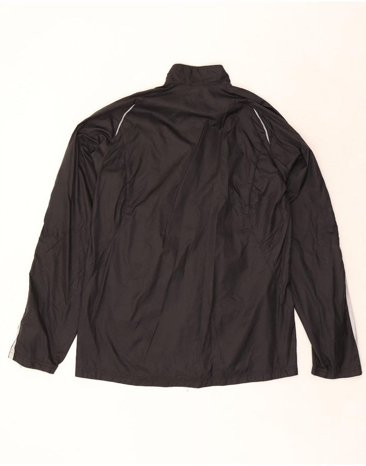 Jachetă de ploaie pentru bărbați Adidas UK 38 Poliester mediu negru