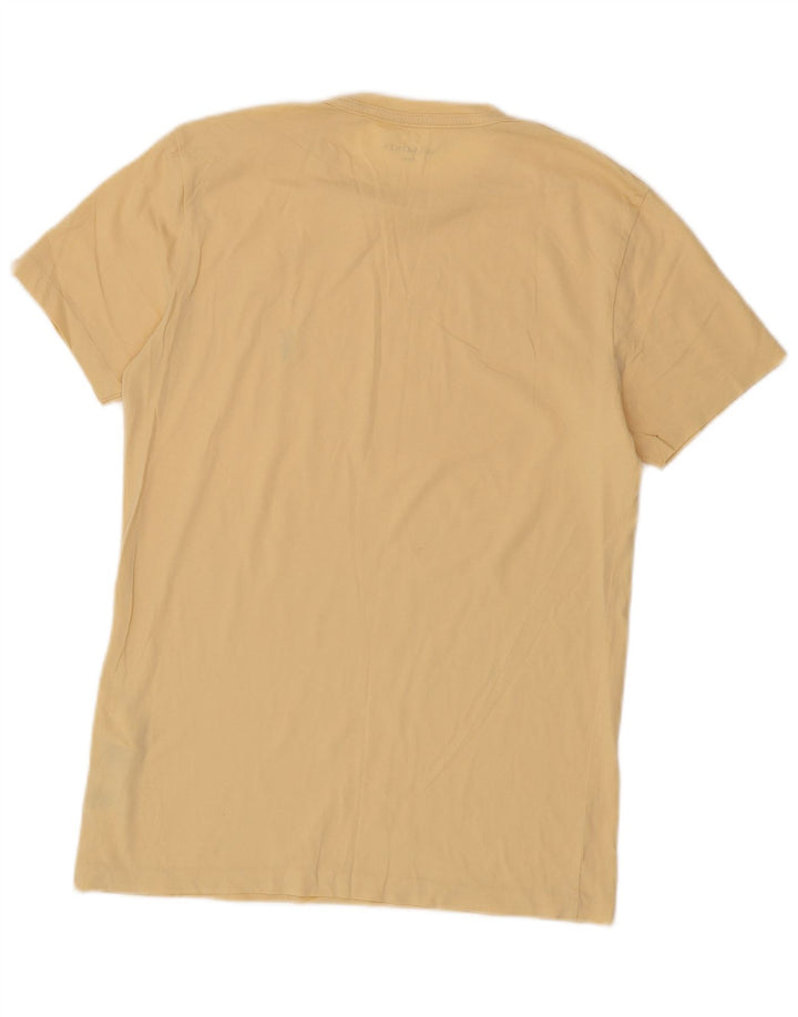 Tricou bărbătesc All Saints Top mic galben bumbac