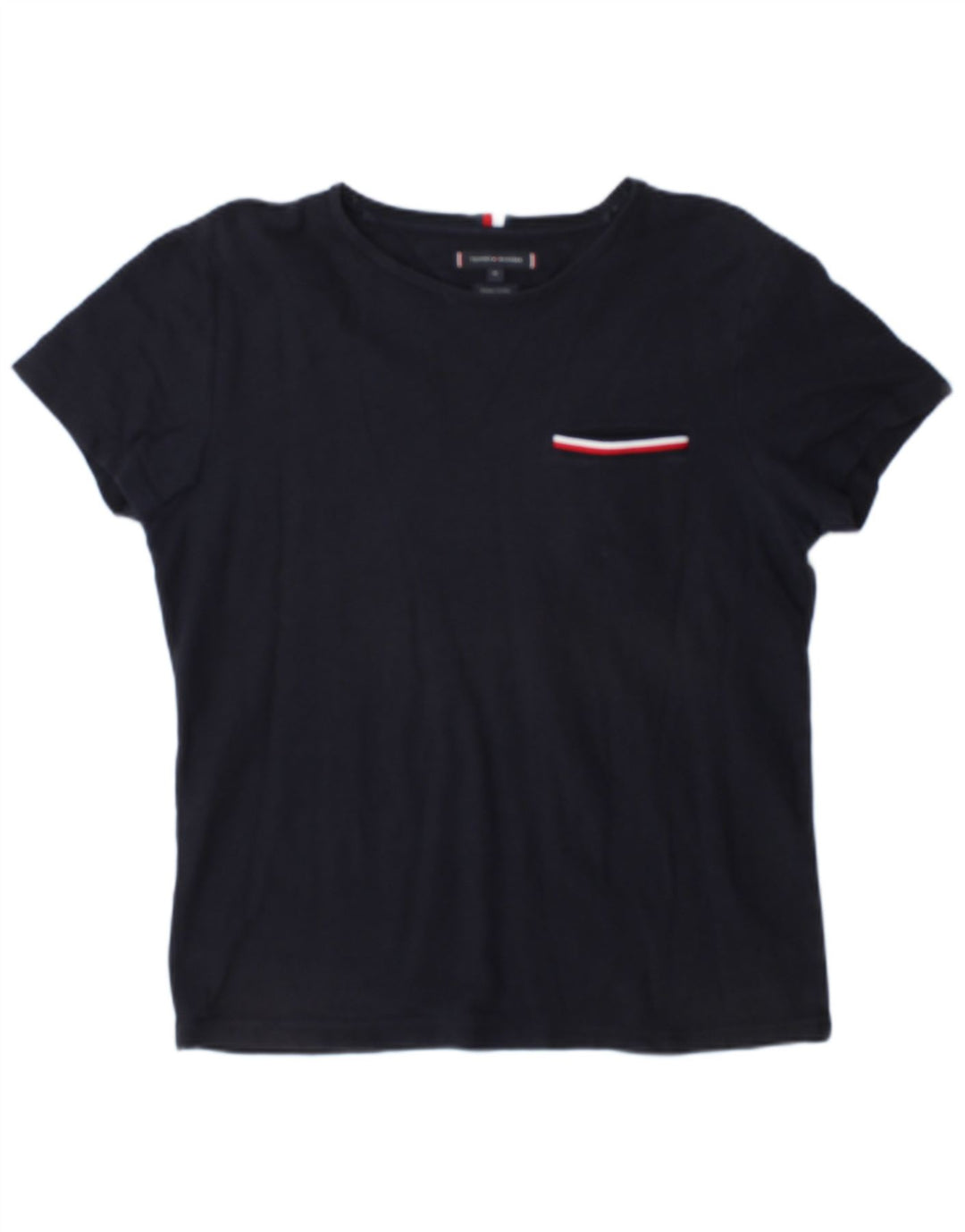 Tricou pentru bărbați Tommy Hilfiger Top mediu din bumbac bleumarin