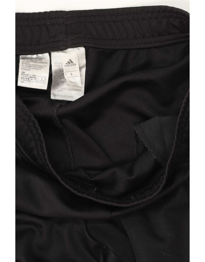 Pantaloni de trening Adidas pentru bărbați, poliester negru mic