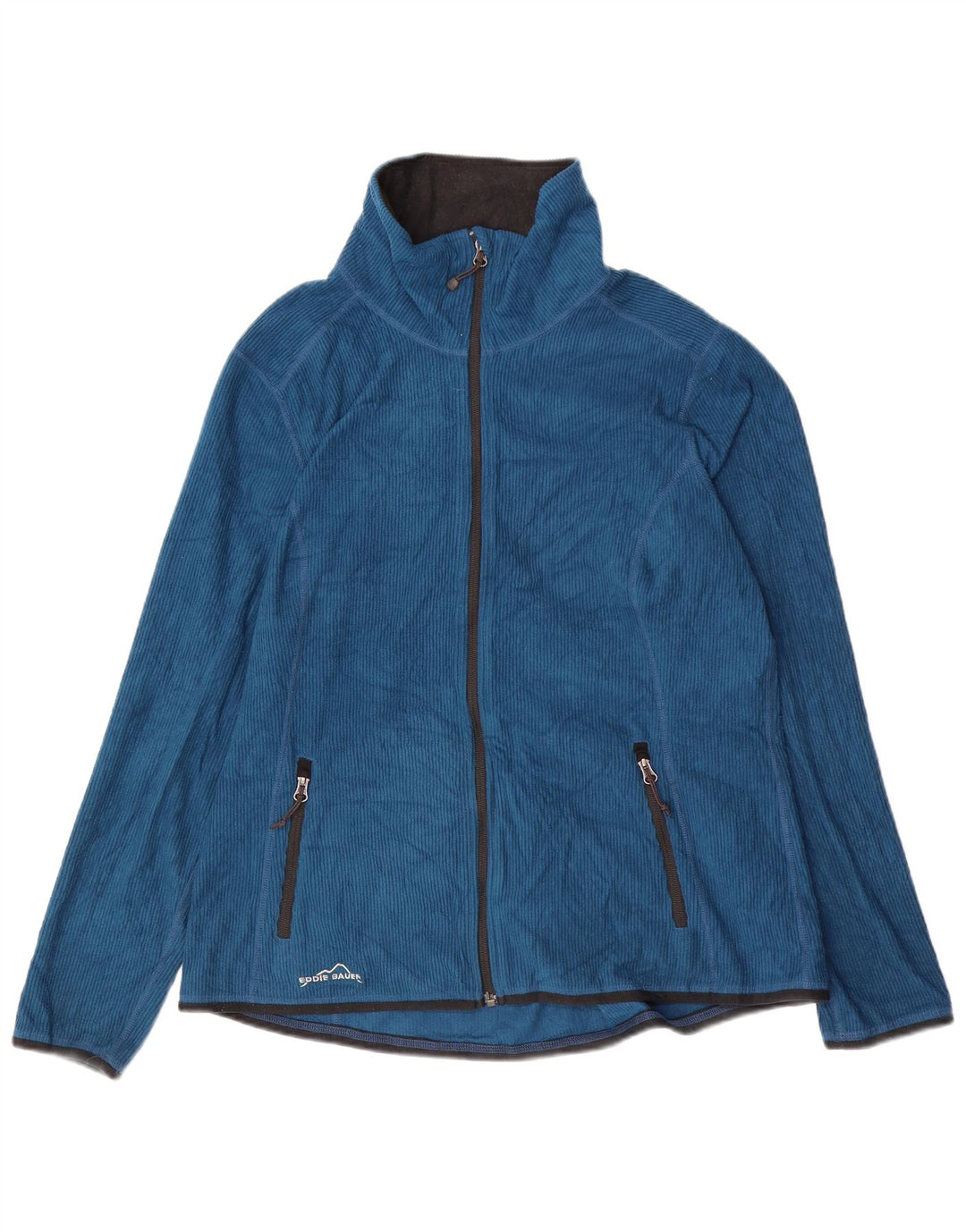 Jachetă fleece pentru femei EDDIE BAUER UK 18 XL poliester albastru