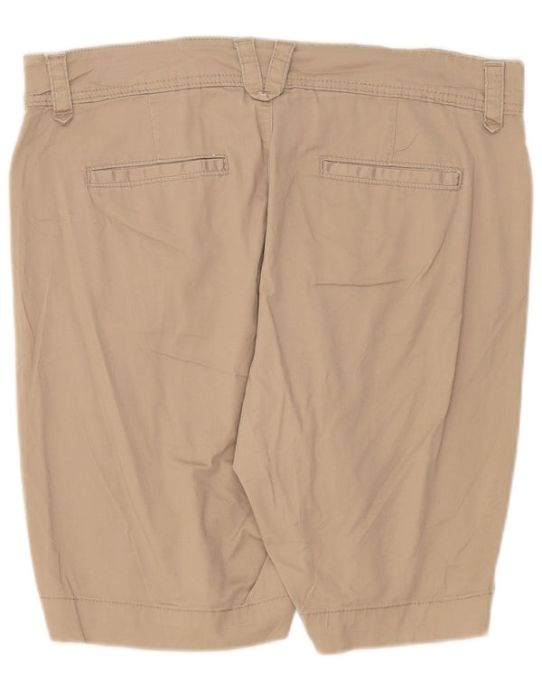 Pantaloni scurți casual Lee Riders pentru femei US 14 XL W36 bumbac bej