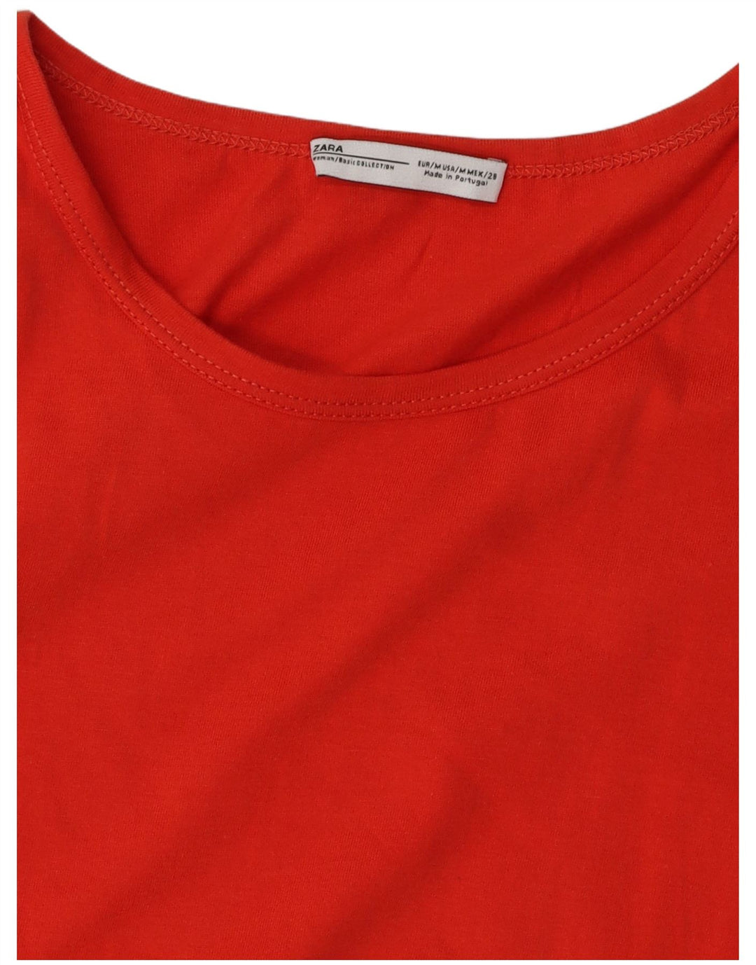 Bluză ZARA pentru femei Crop Batwing Top UK 12 Medium Red Floral