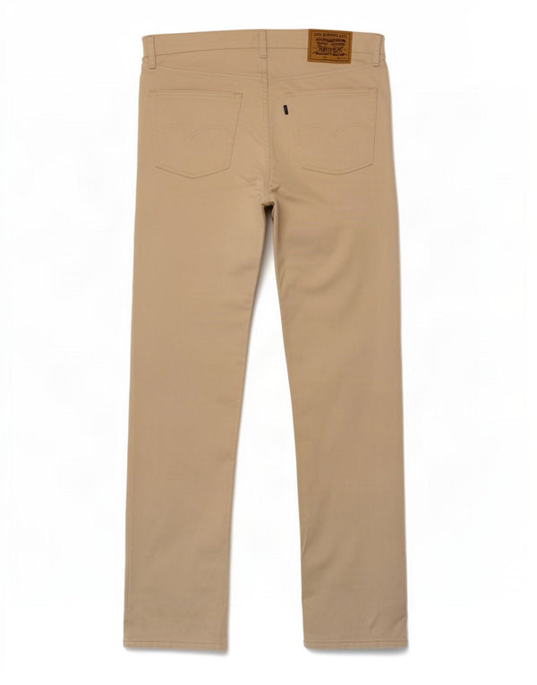 Pantaloni casual drepti pentru bărbați Levi's 448 W36 L34 bumbac bej