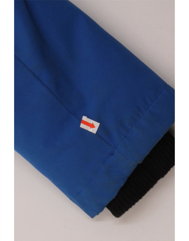 SUPERDRY Palton căptușit cu glugă grafică pentru bărbați UK 36 Nylon mic albastru