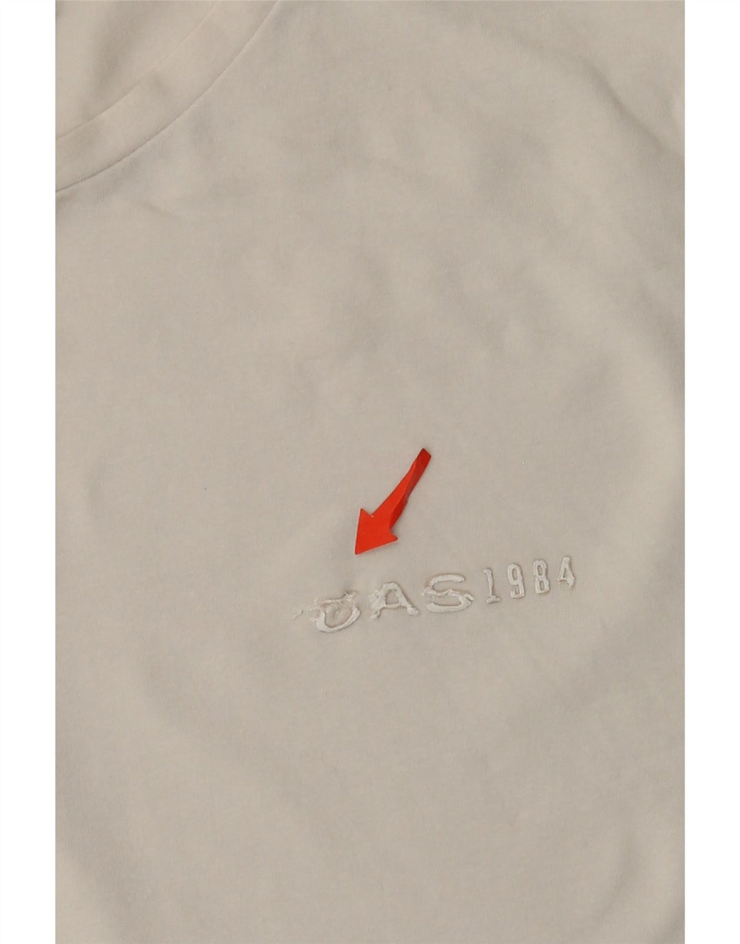 Tricou pentru bărbați Gas Slim Fit Top XL Alb