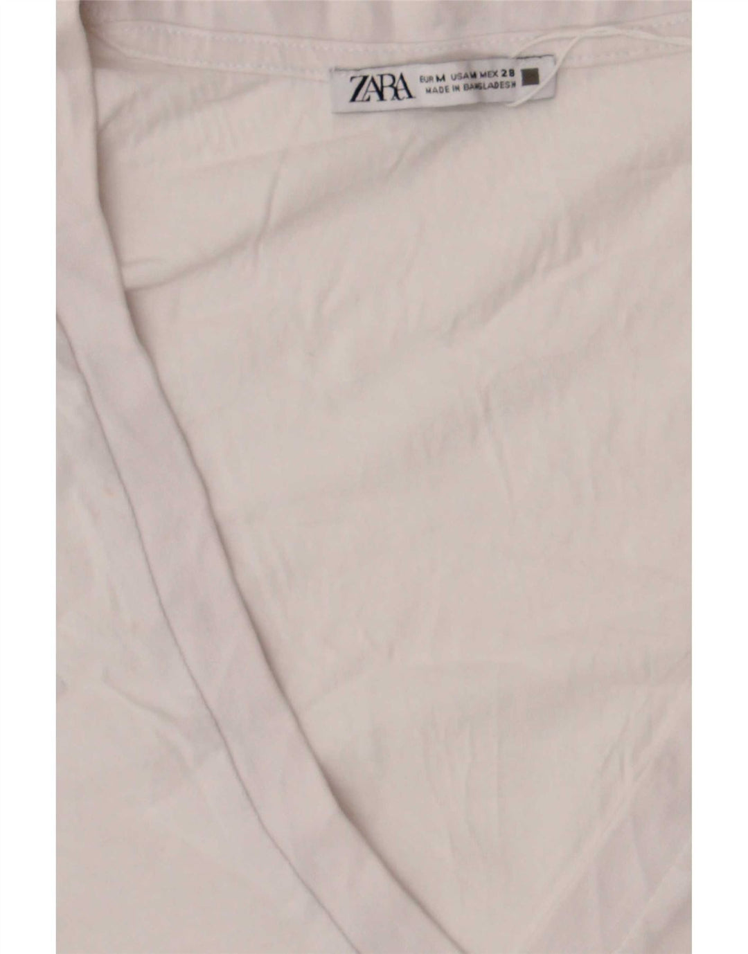 Tricou pentru femei Zara UK 14 Medium White