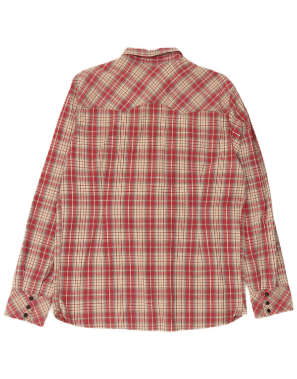 Cămașă Western Slim Fit XL, bumbac roșu Levi's