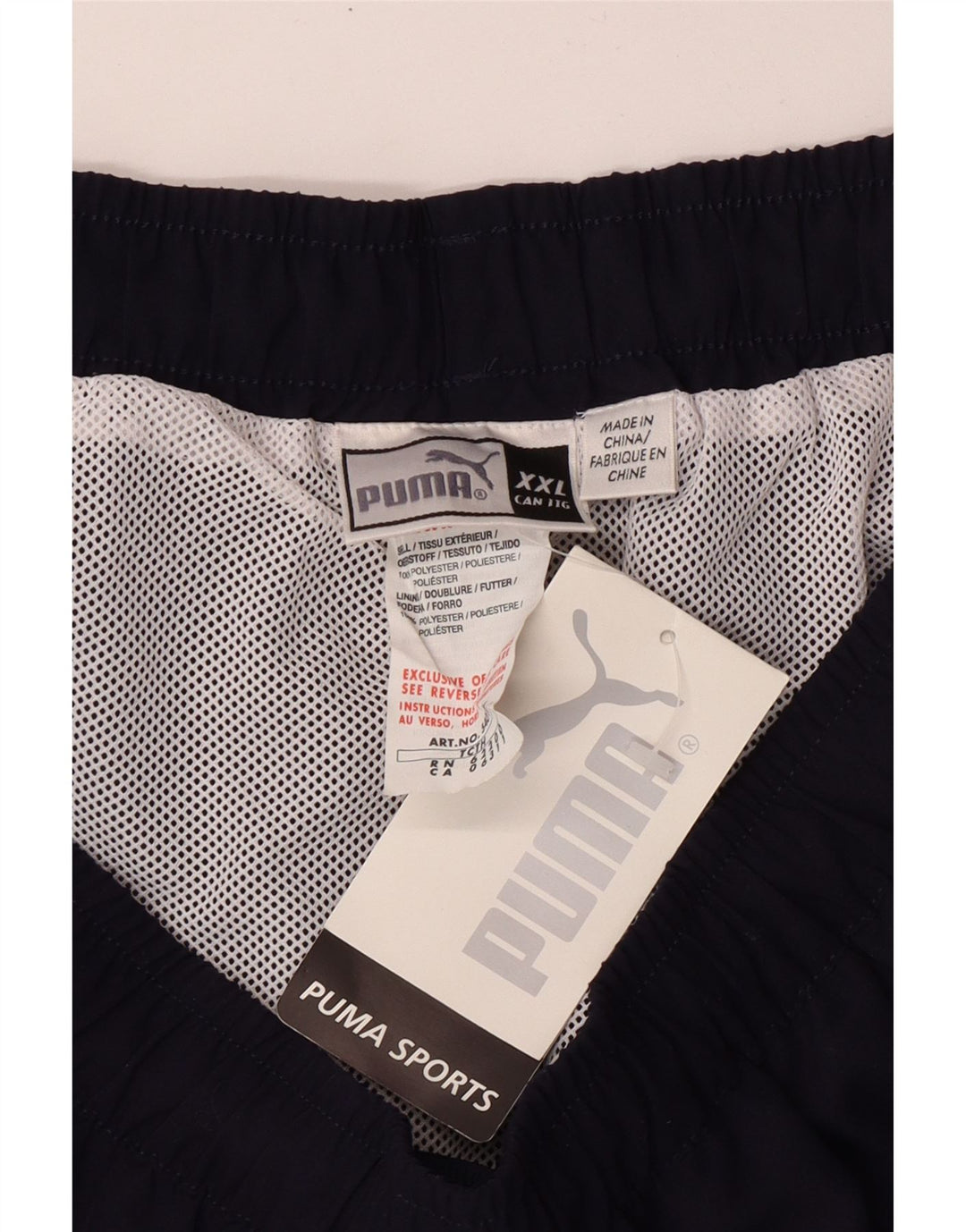 Pantaloni scurți sport Puma pentru bărbați 2XL, poliester bleumarin