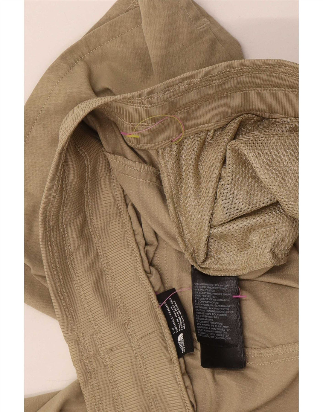 Pantaloni scurți sport pentru bărbați The North Face, nailon mare, bej