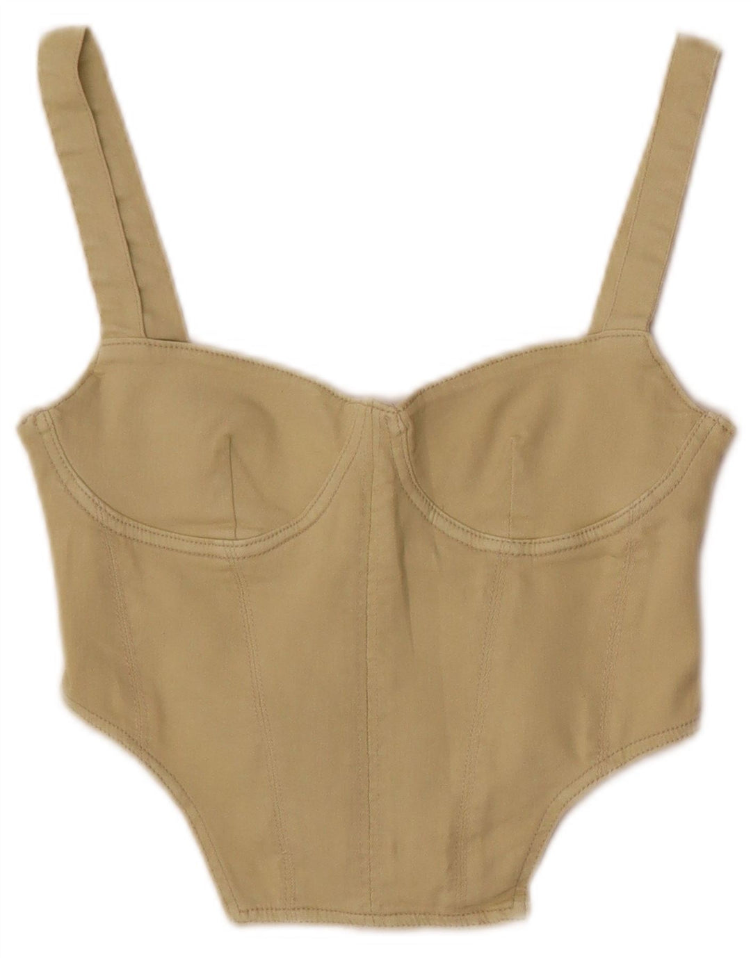 Top corset pentru femei Zara UK 8 Small Green