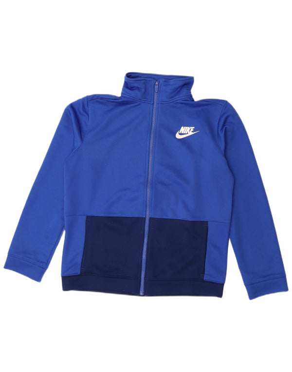 Jachetă de trening pentru băieți Nike 13-14 ani XL Albastru Poliester color bloc