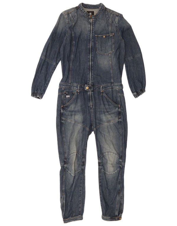 Salopetă de denim pentru femei G-Star UK 14 Medium Blue