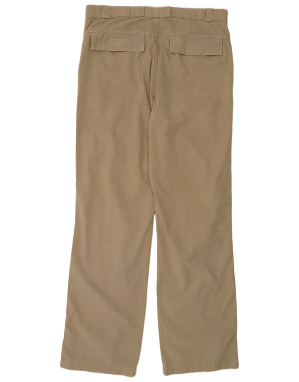 Pantaloni chino drepți pentru bărbați Playlife L36 L33 bumbac bej