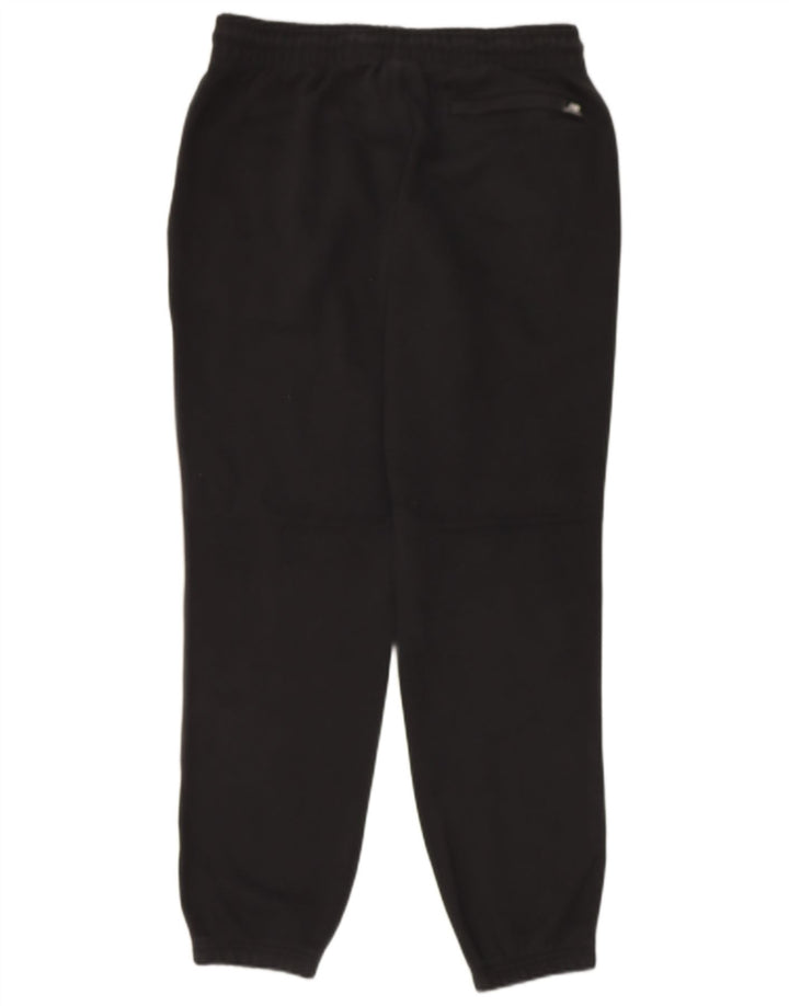 NEW BALANCE Mens Tracksuit Trousers Joggers Medium  Black Cotton