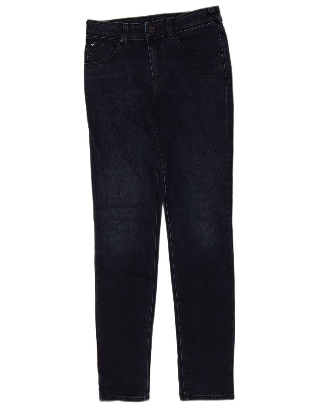 Blugi slim pentru femei Armani W26 L29 bumbac bleumarin