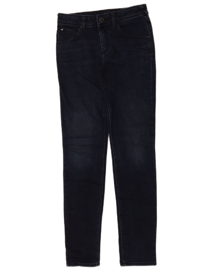 Blugi slim pentru femei Armani W26 L29 bumbac bleumarin