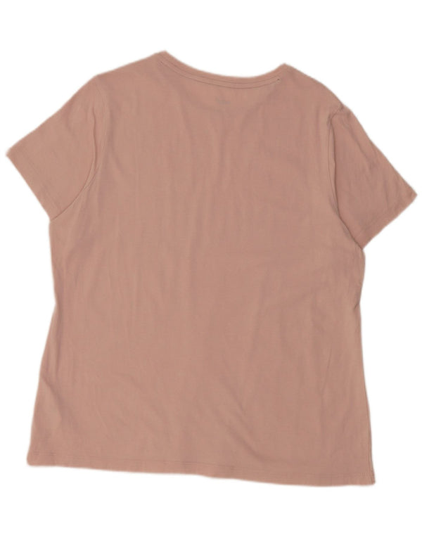 Tricou cu grafic Puma pentru femei, UK 18 XL, bumbac roz
