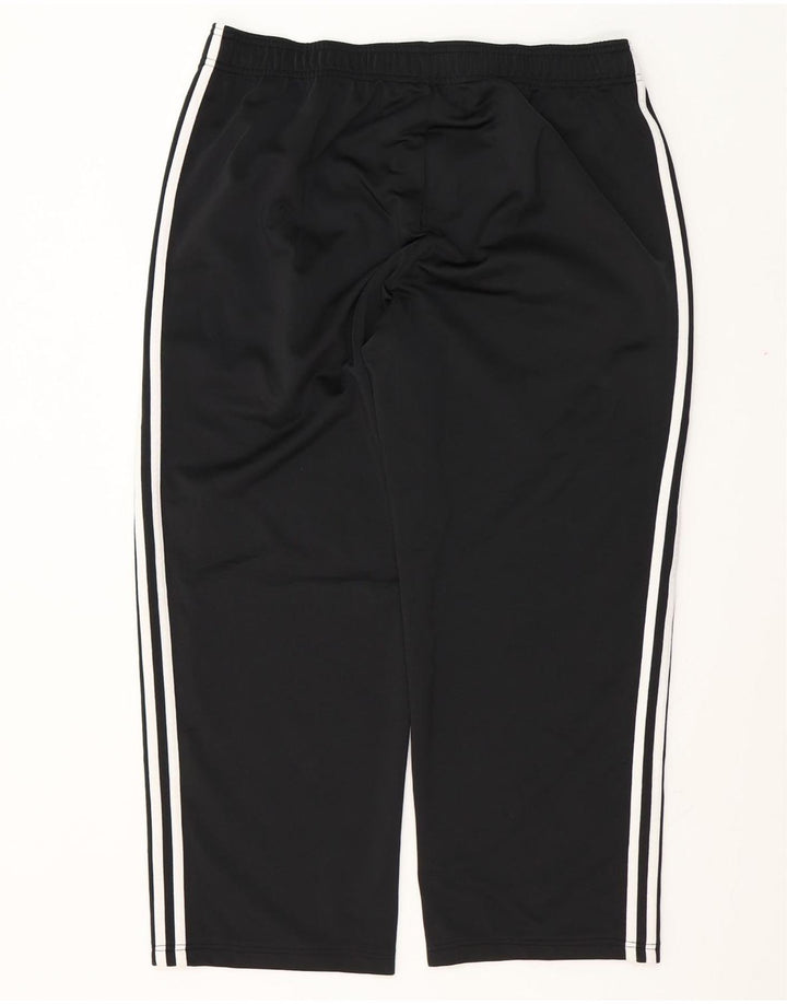 Pantaloni de trening Adidas pentru bărbați UK 48/50 XL poliester negru